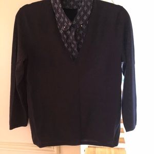 Tory Burch Navy sweater